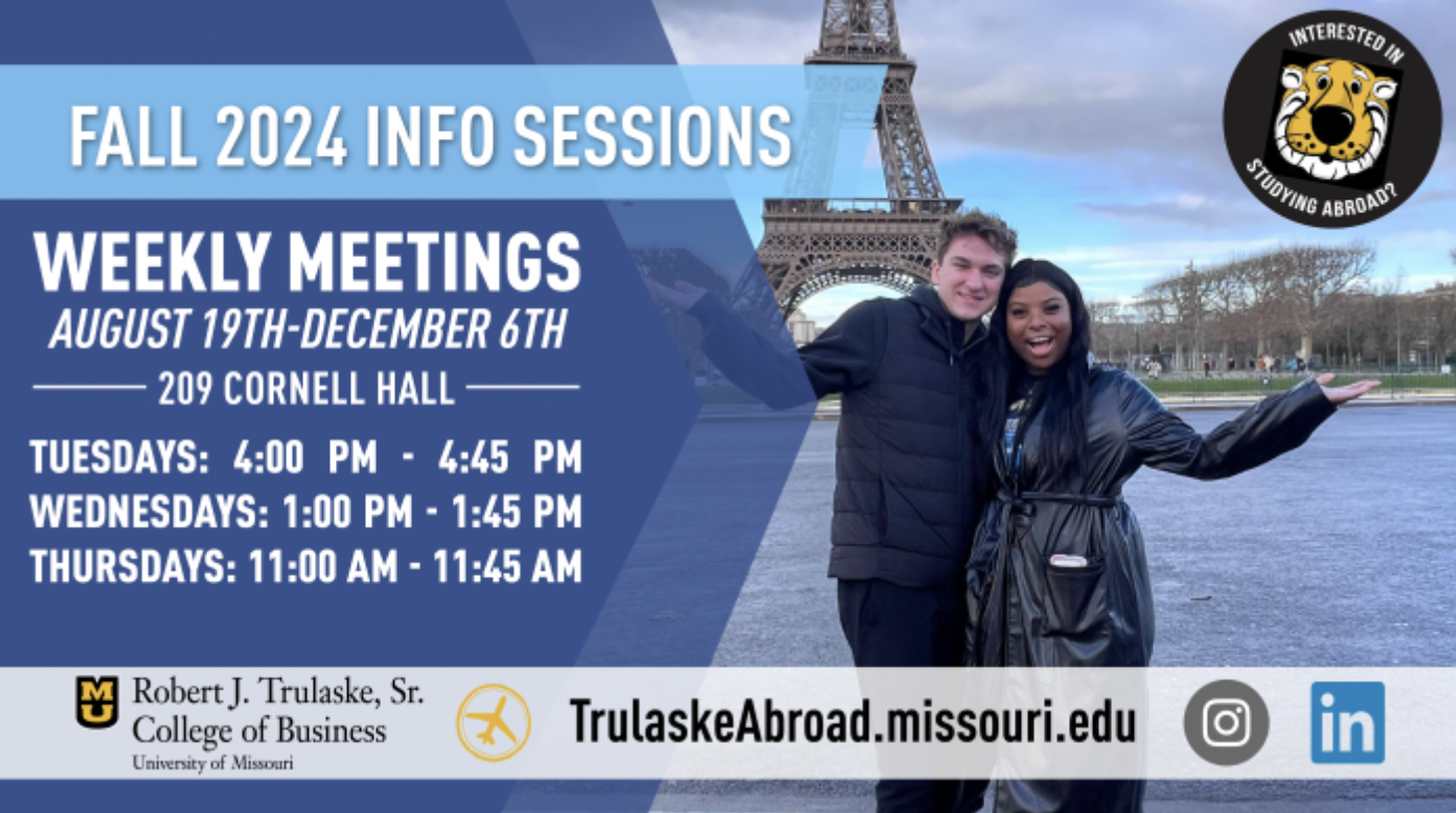 Trulaske Fall Info Sessions