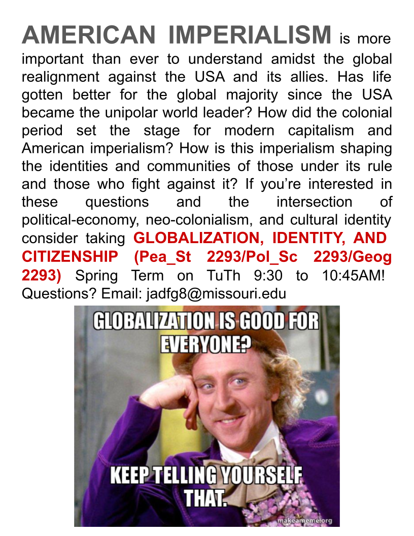 Imperialism and Globalization