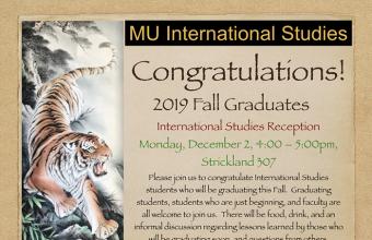 Reception flyer